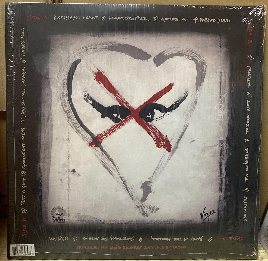 Keith Richards Crosseyed Heart レコード LP