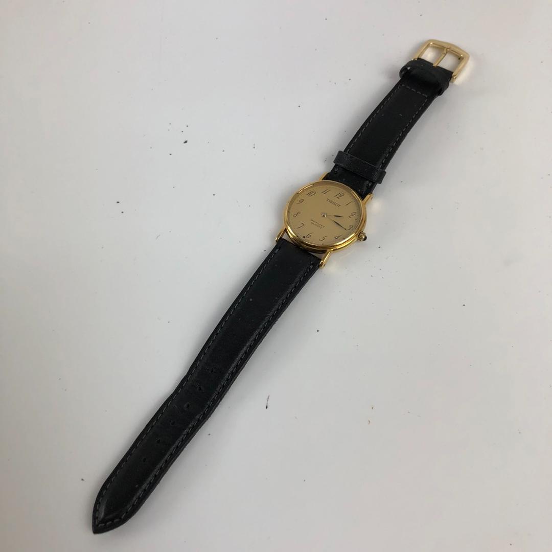 TISSOT ティソ アナログ 腕時計 クオーツ ゴールド メンズ ブランド