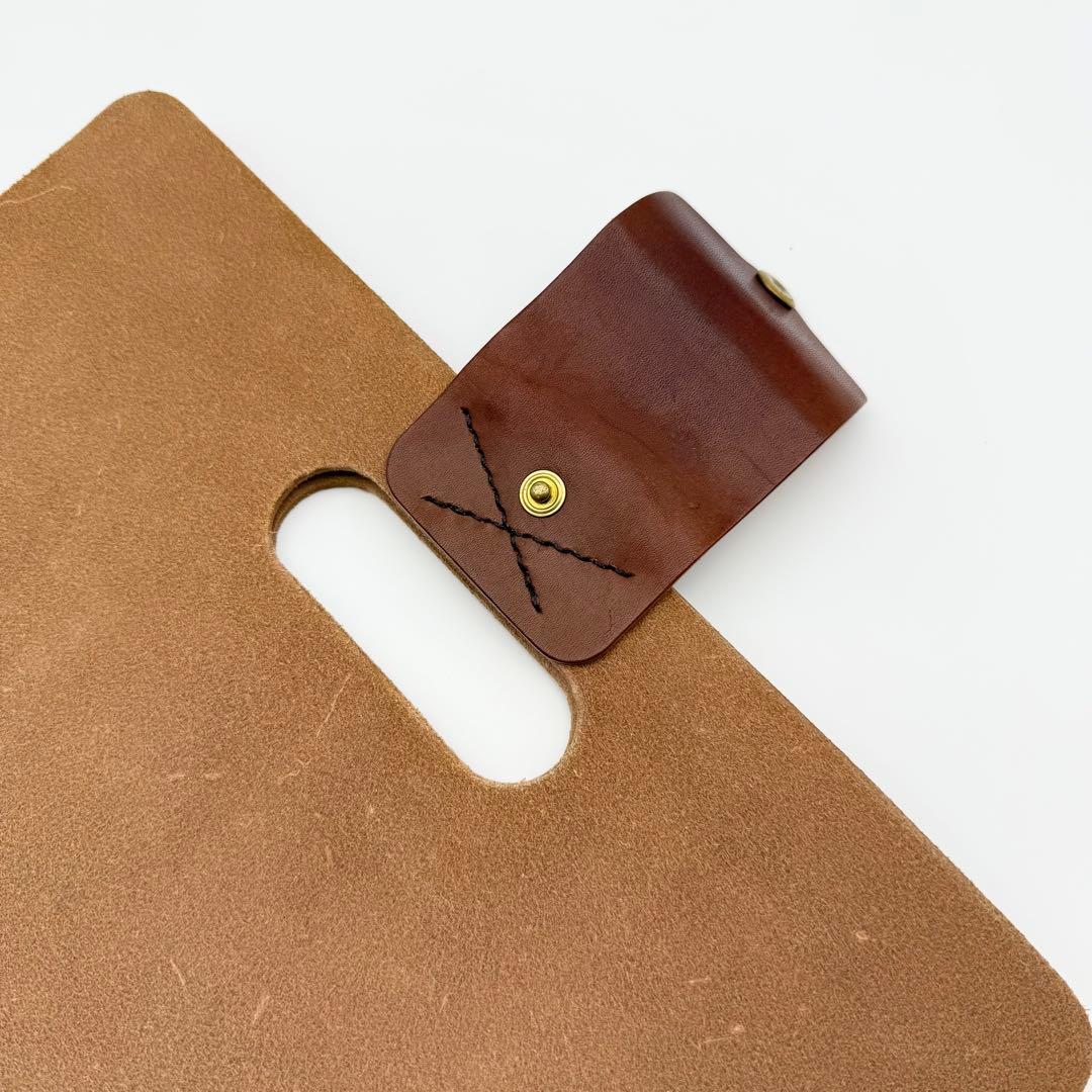 ブラウンブラウン レザー トートバッグ