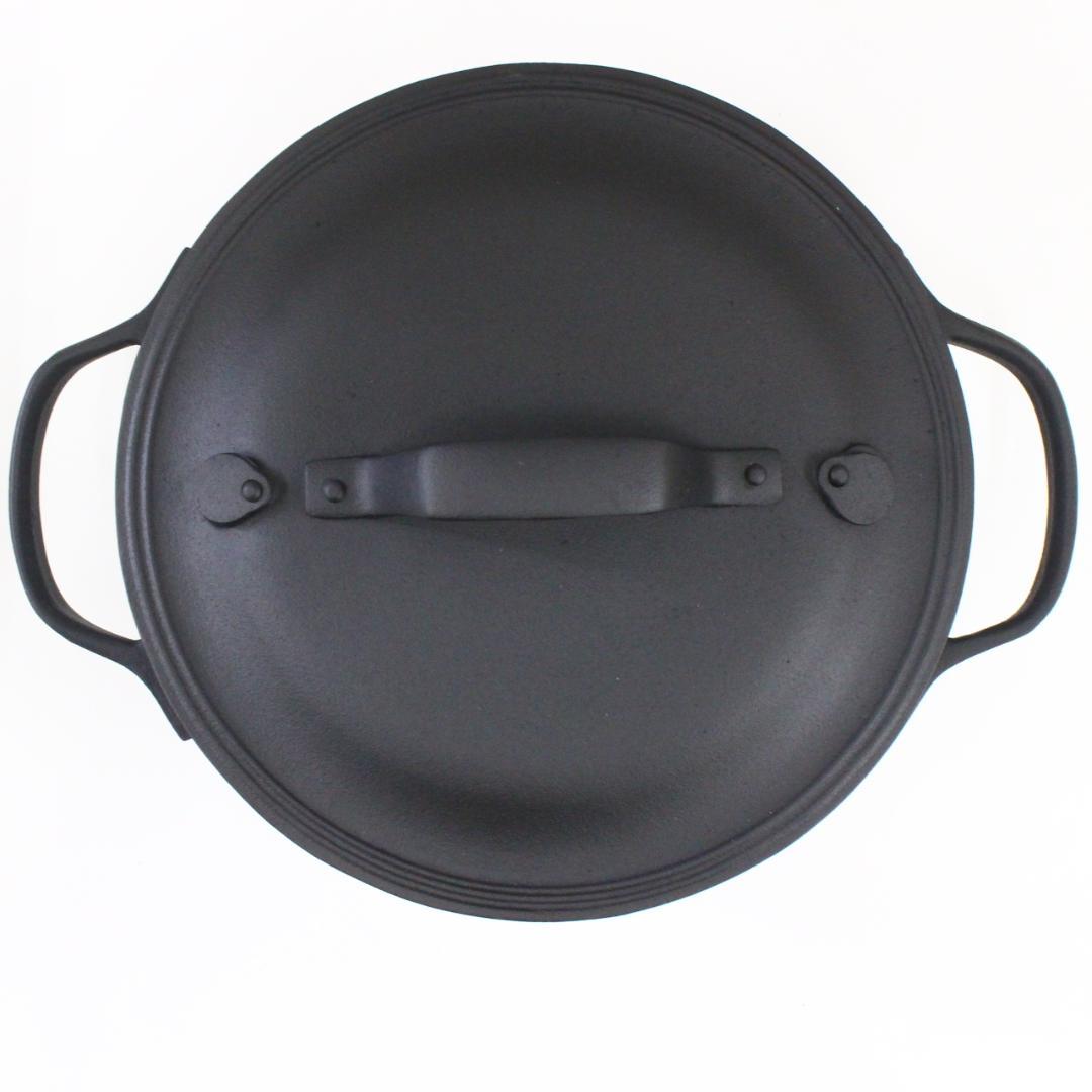 ◇開封済未使用品 盛榮堂 南部鉄器 OIGEN クックトップ 深型24cm