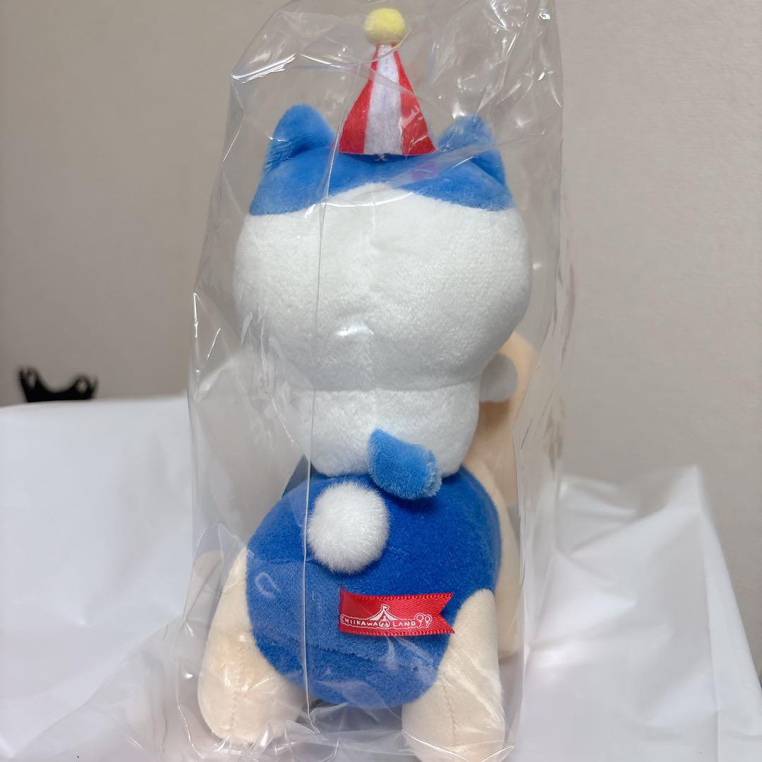 ちいかわらんど ぴーぽぽぬいぐるみ（ハチワレ）