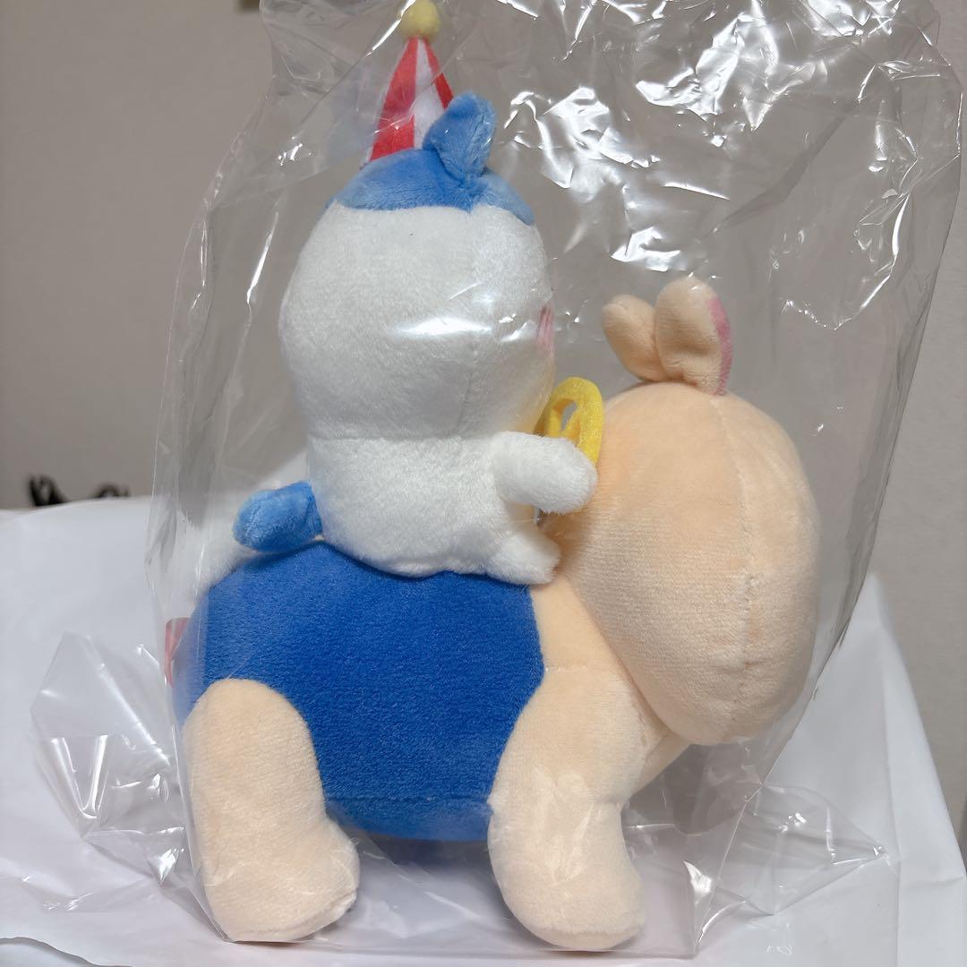 ちいかわらんど ぴーぽぽぬいぐるみ（ハチワレ）