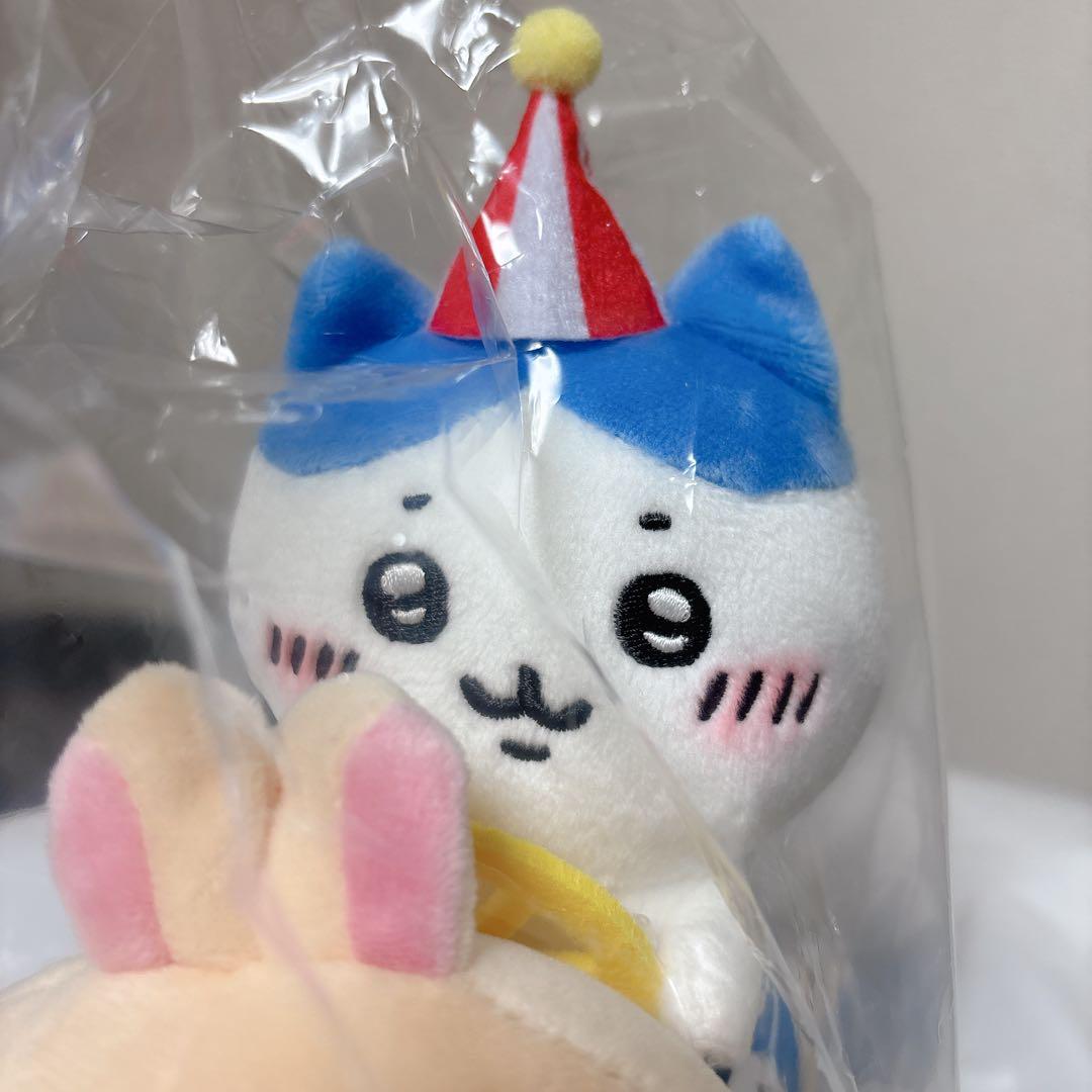 ちいかわらんど ぴーぽぽぬいぐるみ（ハチワレ）
