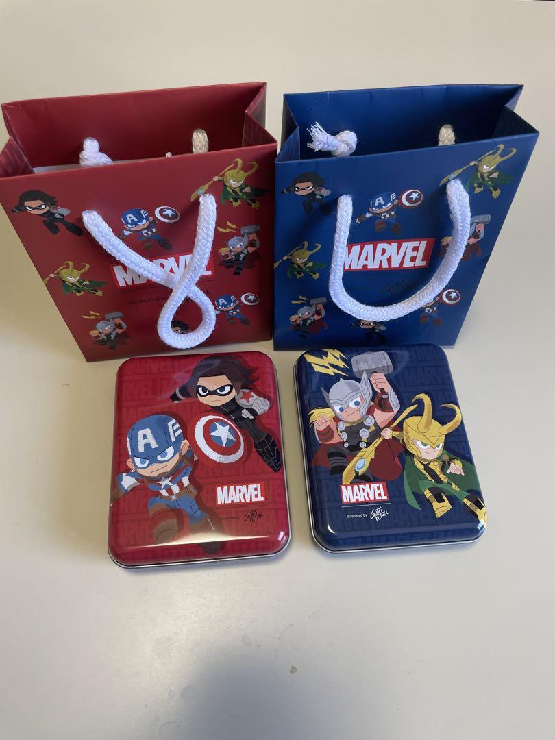 marvel グリヒルアート缶