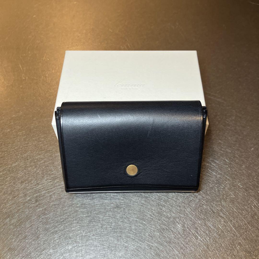 レンマ　カホン　ネイビー　コンパクト財布