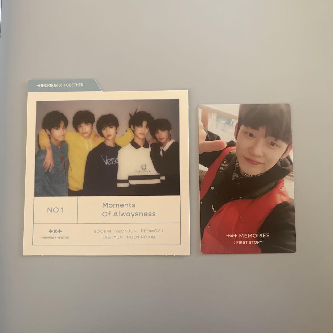 TXT first memories ヨンジュン メモリーズ トレカ DVD