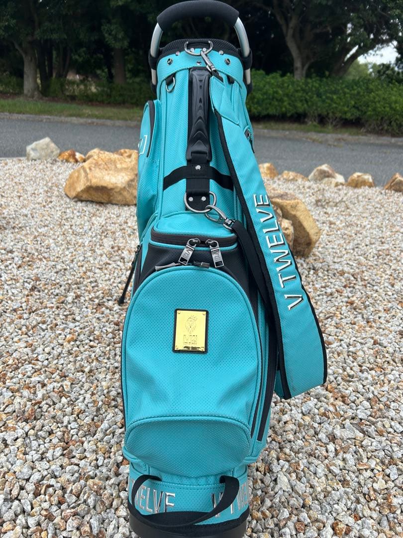 V12（V TWELVE）キャディバック ターコイズ