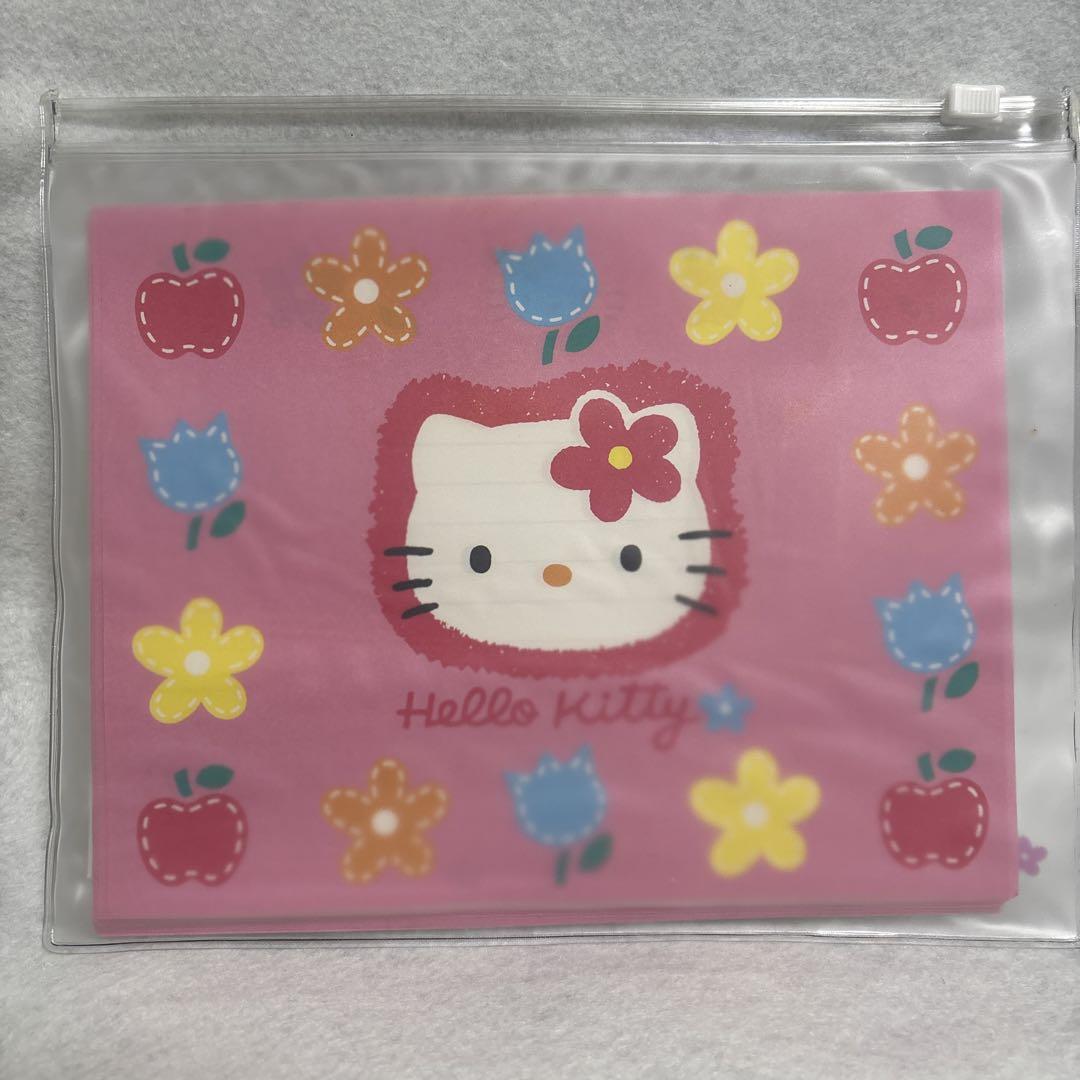 ハローキティ　キティちゃん　グッズ　レターセット　シール　メモ帳　平成　レトロ
