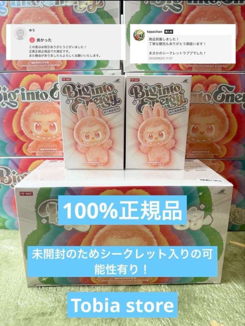 【正規品・未開封】Labubu Big into Energy 2箱
