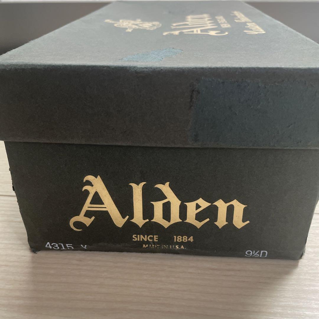 Mao　値下！　ALDEN　US9 1/2黒　コードバン プレーントゥ