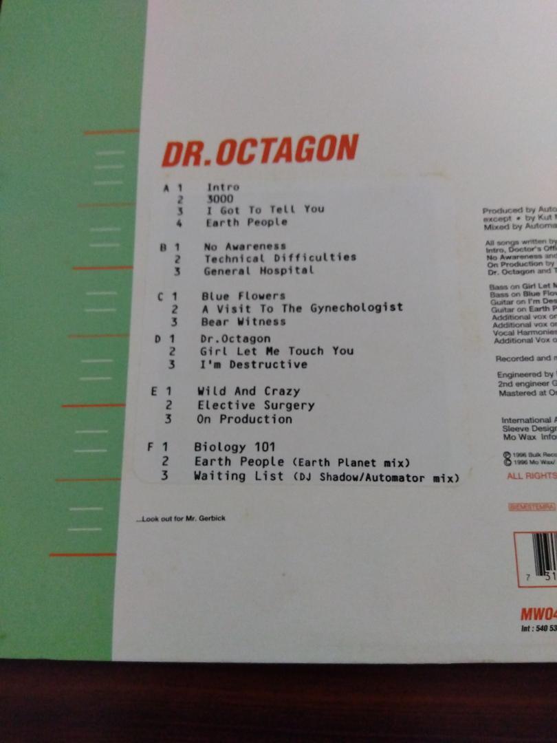 【値下げ：LP】 DR. OCTAGON (KOOL KEITH)