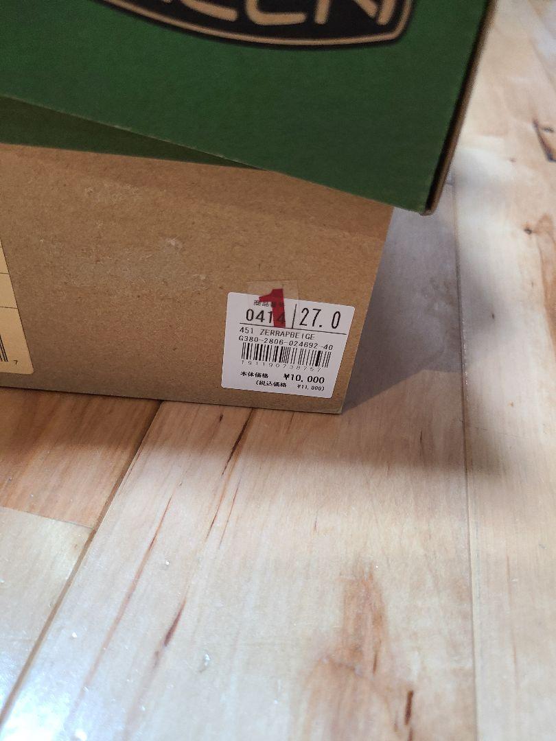 の*ぐ様 27.0cm　キーン KEEN ゼラポート2 サファリ/ブラック 10