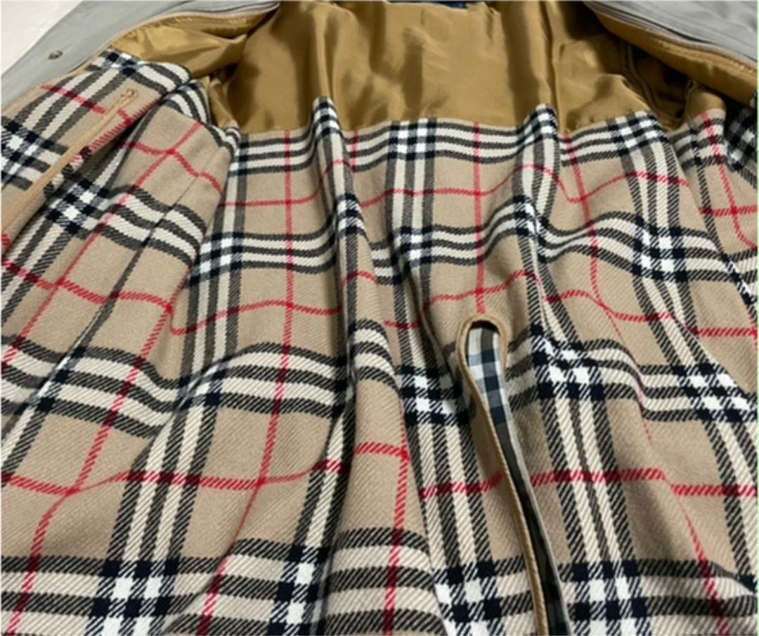 バーバリーライナー付きステンカラーコート☆美品☆ メンズ