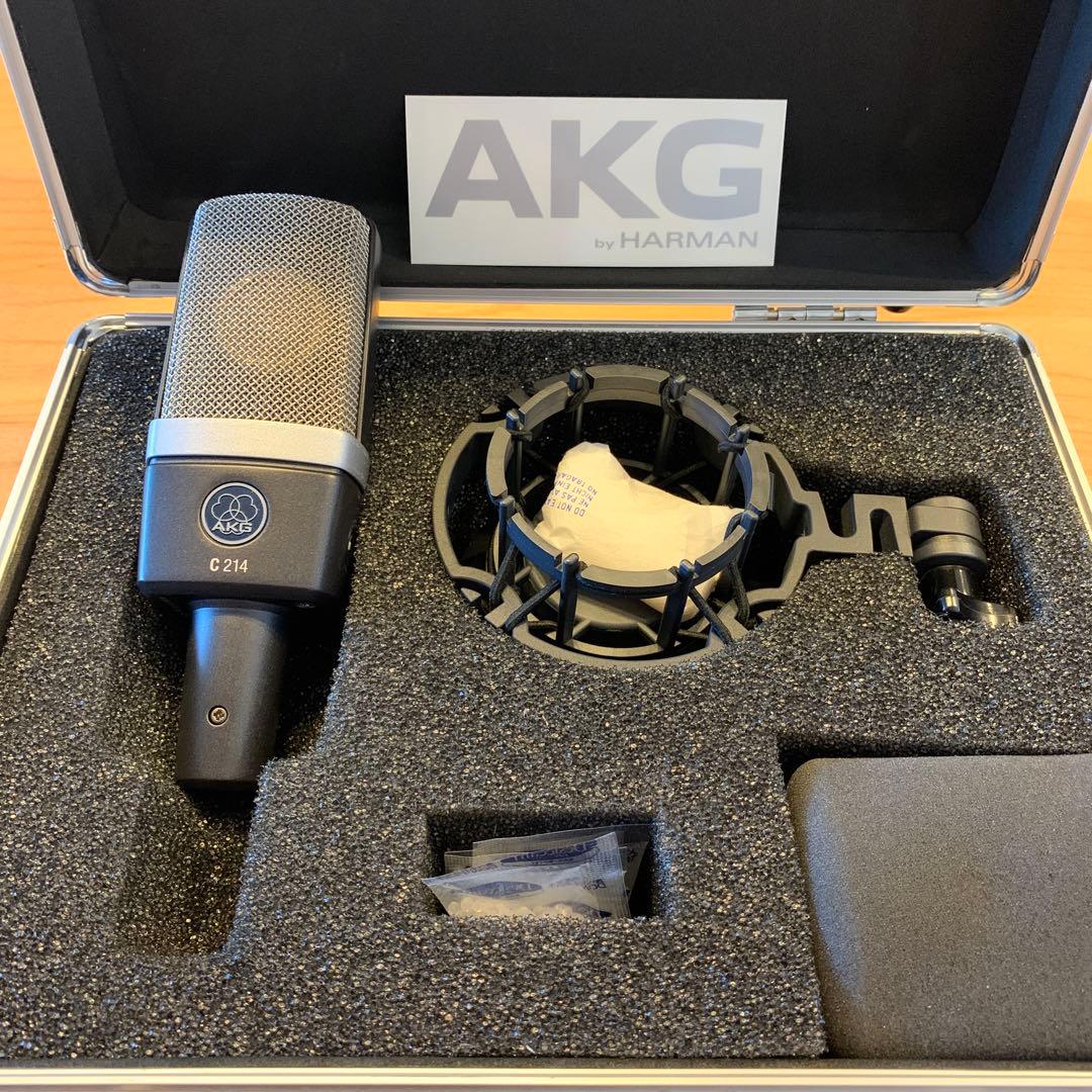 AKG C214 コンデンサーマイク 買取価格｜店頭買取 - リファン布施店