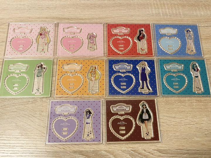 セーラームーンカフェ　アクリルスタンド　フルコンプ