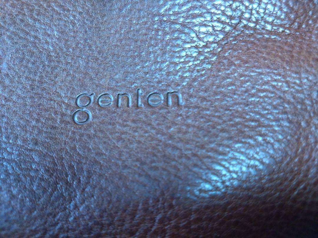 genien ブラウン レザートートバッグ genien ブラウン レザートートバッグ