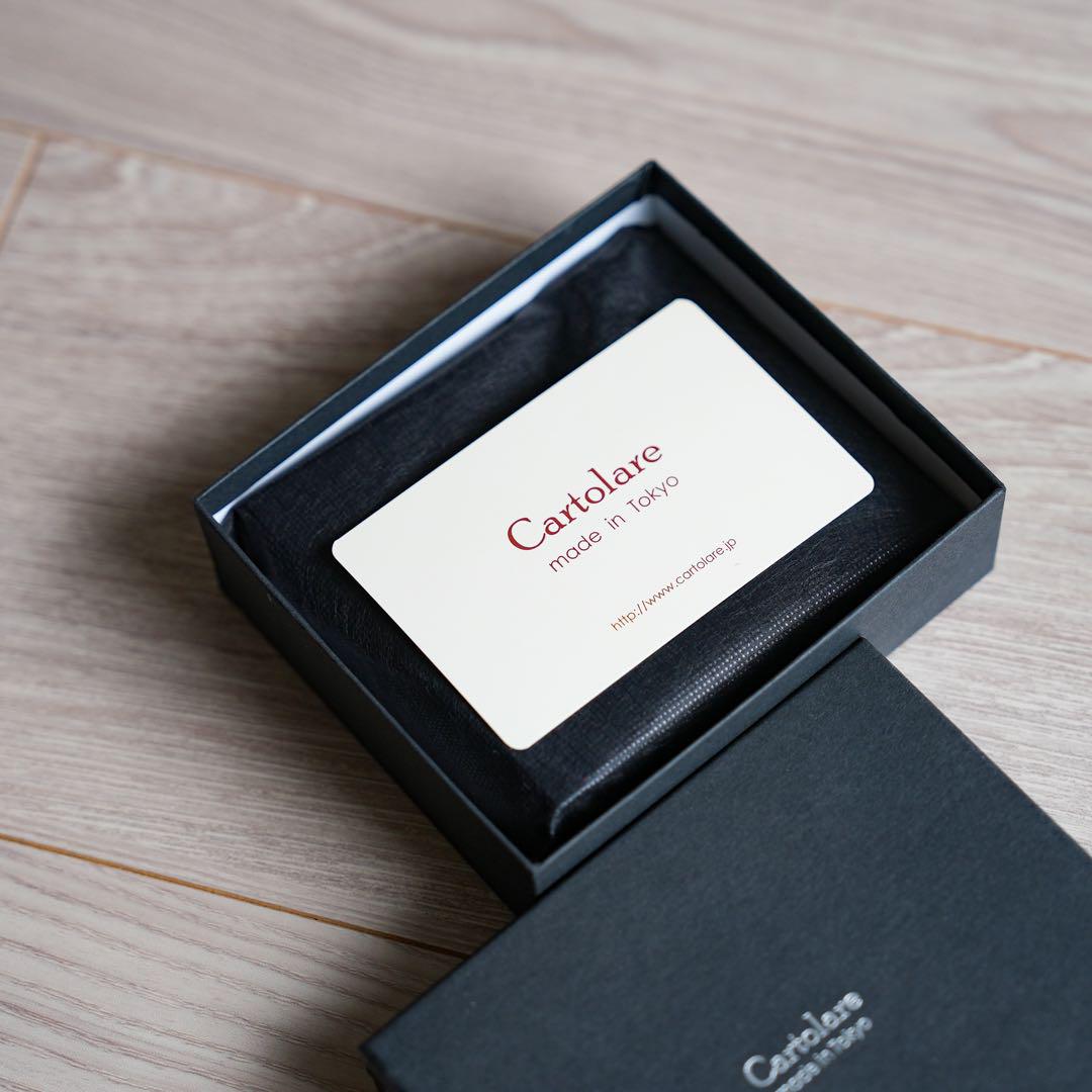 新品。カルトラーレ ハンモックウォレットプラス