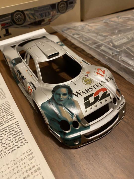 タミヤ 1/24 スポーツカーシリーズ メルセデスCLK-GTR チームCLK
