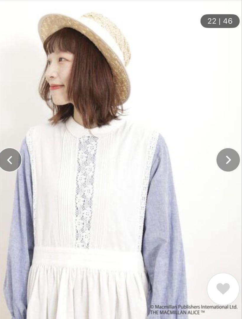 【Alice×Samansa Mos2】レースノースリーブワンピース