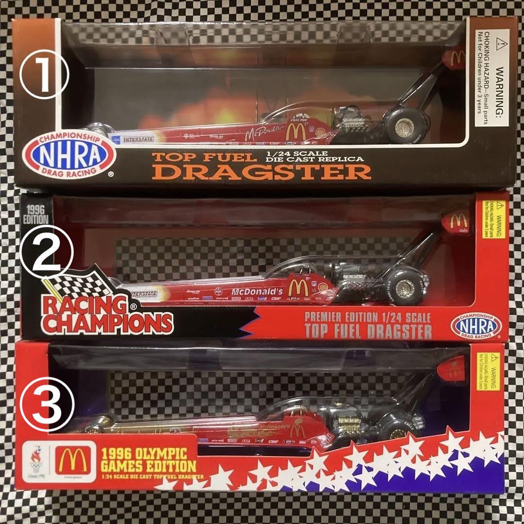 レーシングチャンピオンズ1/24NHRAトップフューエル　マクドナルドレーシング