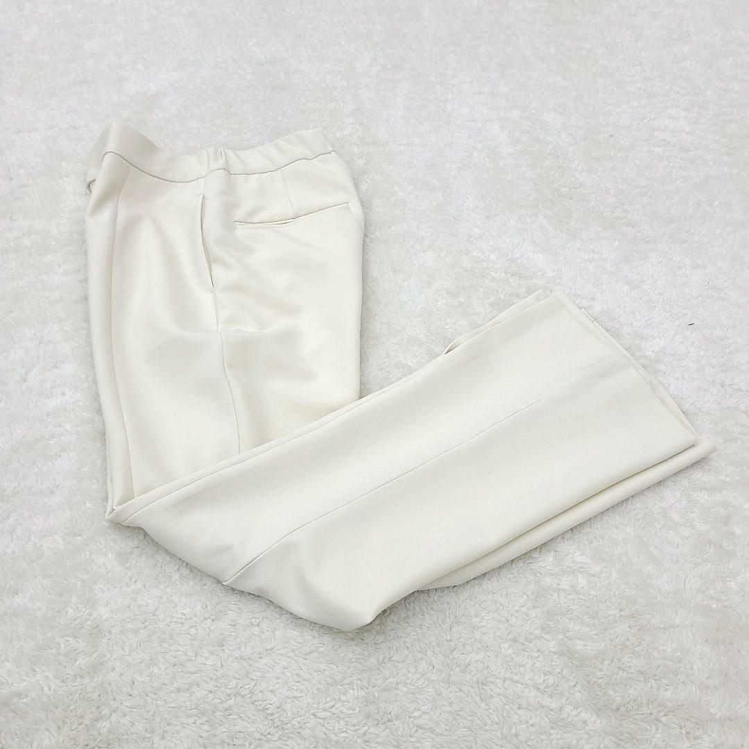 未使用級】 アニュアンス 24SS ダブルストレッチスリットフレア