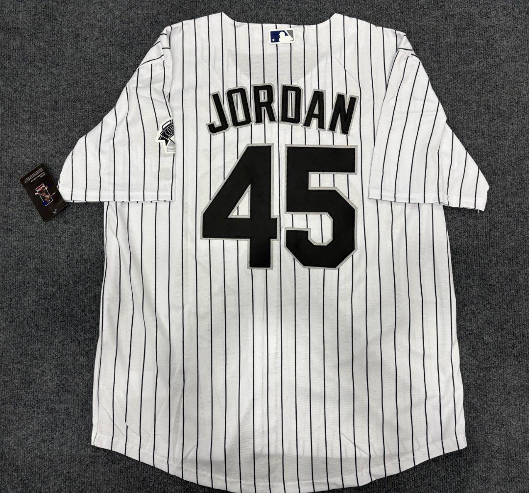 マジェスティック MLB ホワイトソックス　ジョーダン ジャージ ユニフォーム