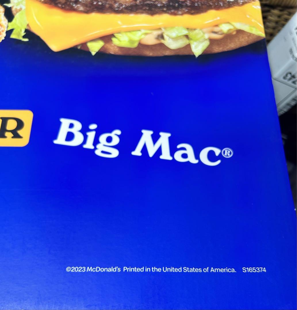 マクドナルド店舗広告★ディスプレイサイン★ビックマックナゲット