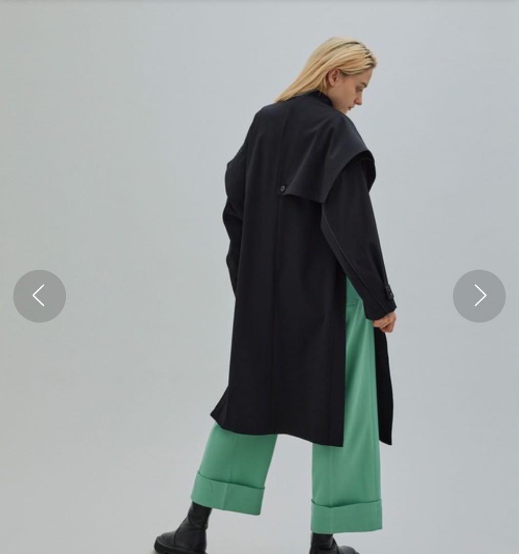 【美品】ユナイテッドトウキョウ　2wayケープコート　スプリング　トレンチ