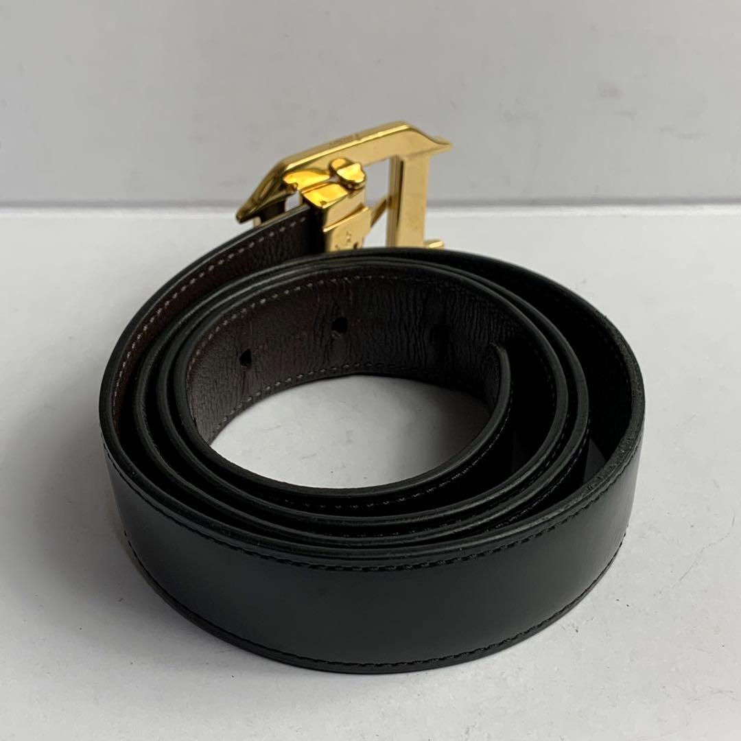 美品　Cartier カルティエ サントス ドゥ ベルト　金具 美品 カルティエ サントス ドゥ ゴールド金具 - メルカリ