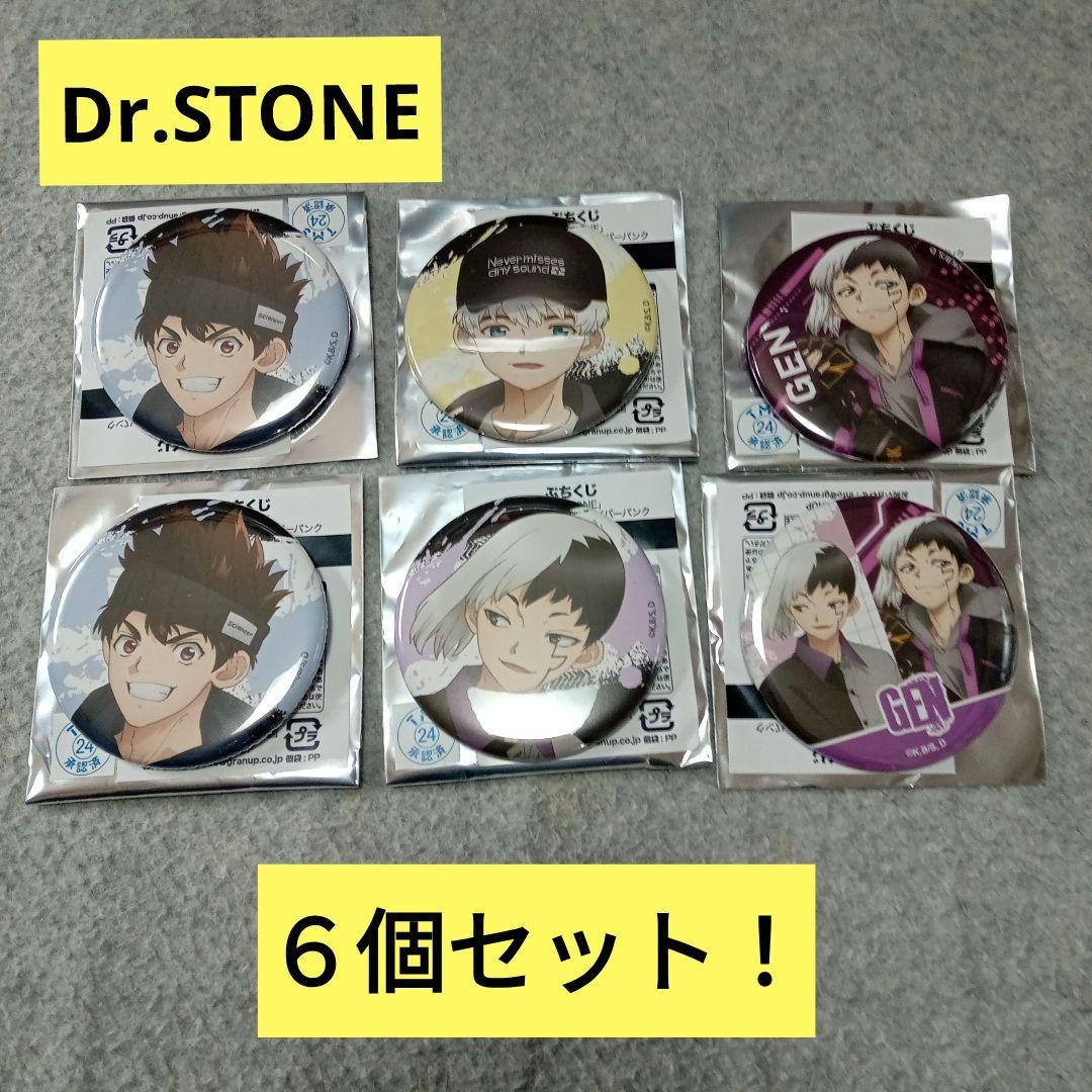 5/31発売　Dr.STONE ぷちくじ B賞 コンプリートセット 缶バッジ 5/31発売 Dr.STONE ぷちくじ B賞 コンプリートセット 缶バッジ