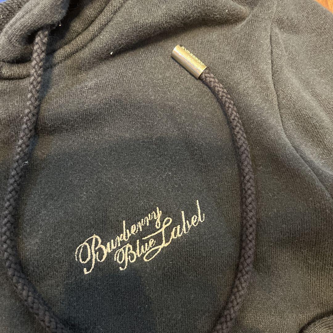 Burberry Blue Label フード付きパーカー 38 - メルカリ