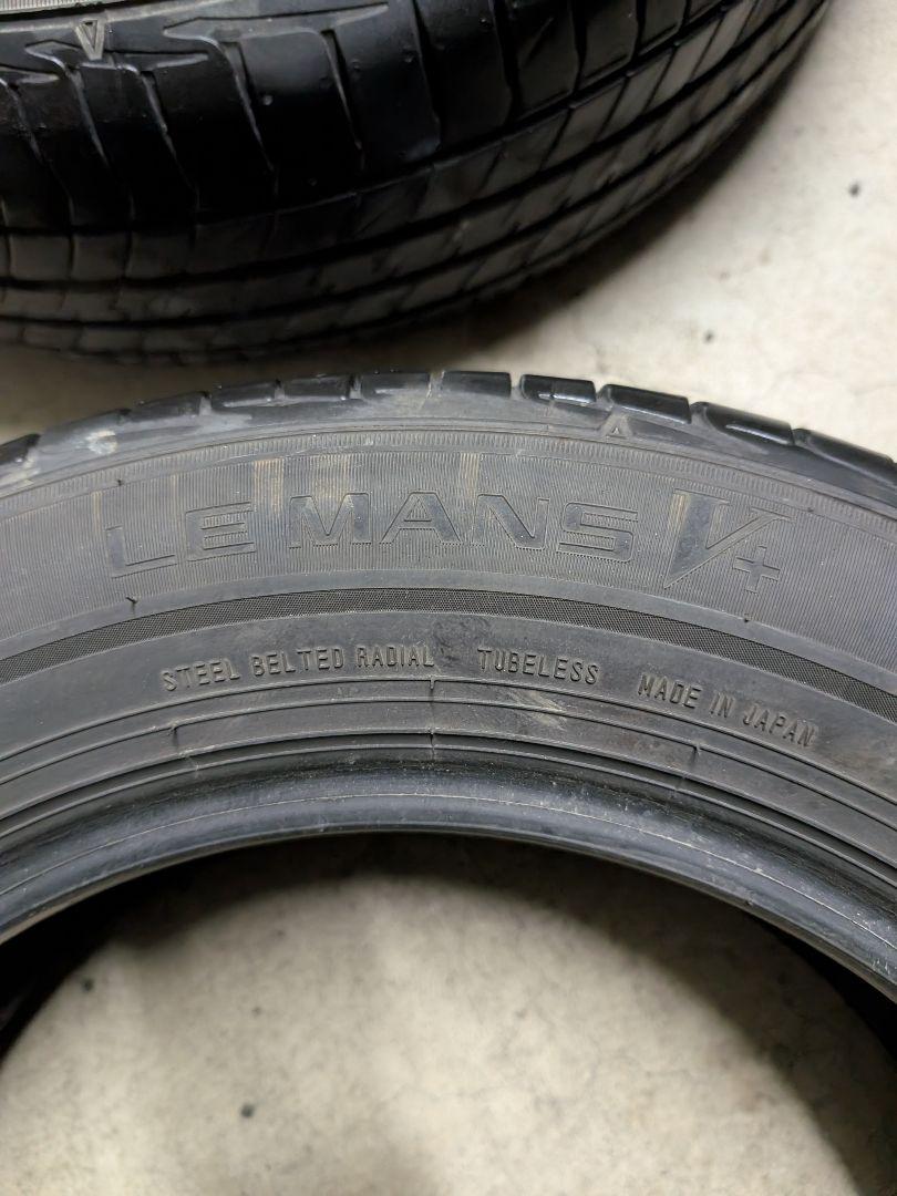 185/65R15 DUNLOP LE MANS V+タイヤ 4本セット