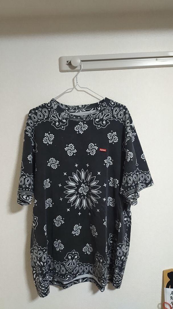 【カットソー】 supreme small box logo tee bandana JMXA8-m34930355094 ブランド