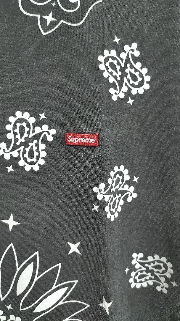 【カットソー】 supreme small box logo tee bandana JMXA8-m34930355094 ブランド