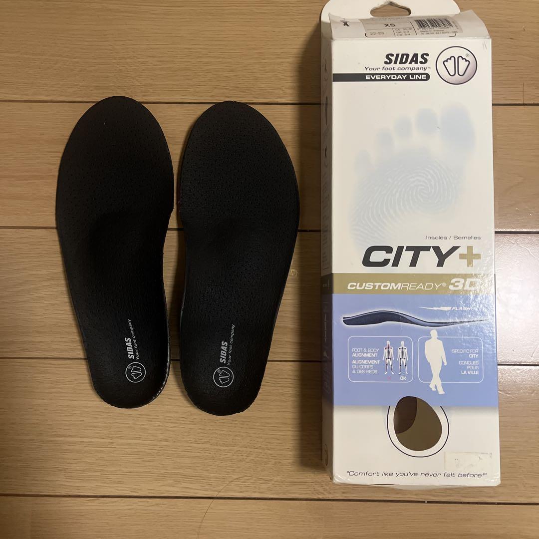 シダス SIDAS シティプラス ブラック インソール 新品未使用