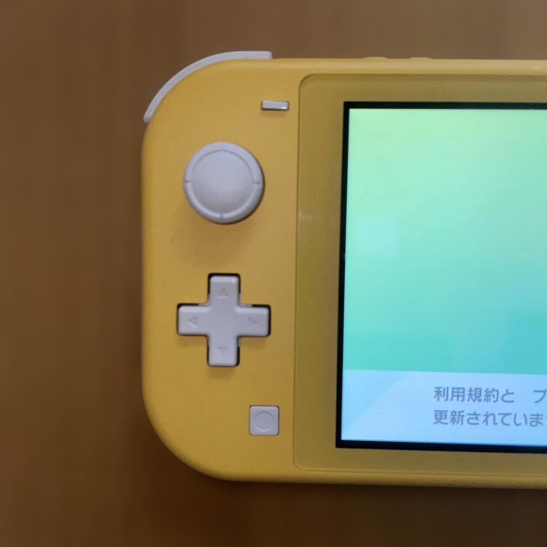 すぐ遊べるセット】Switch Lite スイッチライトイエロー 本体 動作品