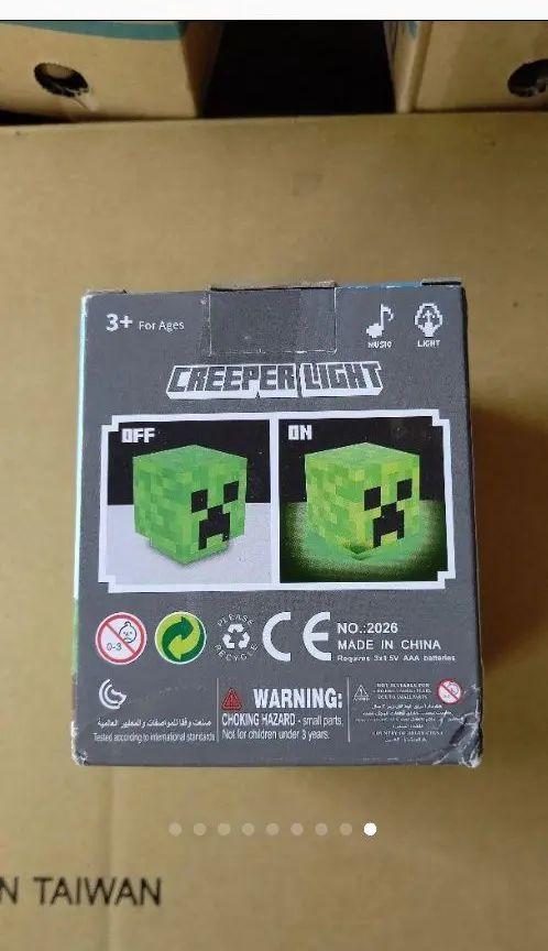 値下げ マインクラフト クリーパー ライト 爆発音 2個セット マイクラ 期間限定送料無料 値下げ マインクラフト クリーパー ライト 爆発音 2個セット マイクラ 期間限定送料無料