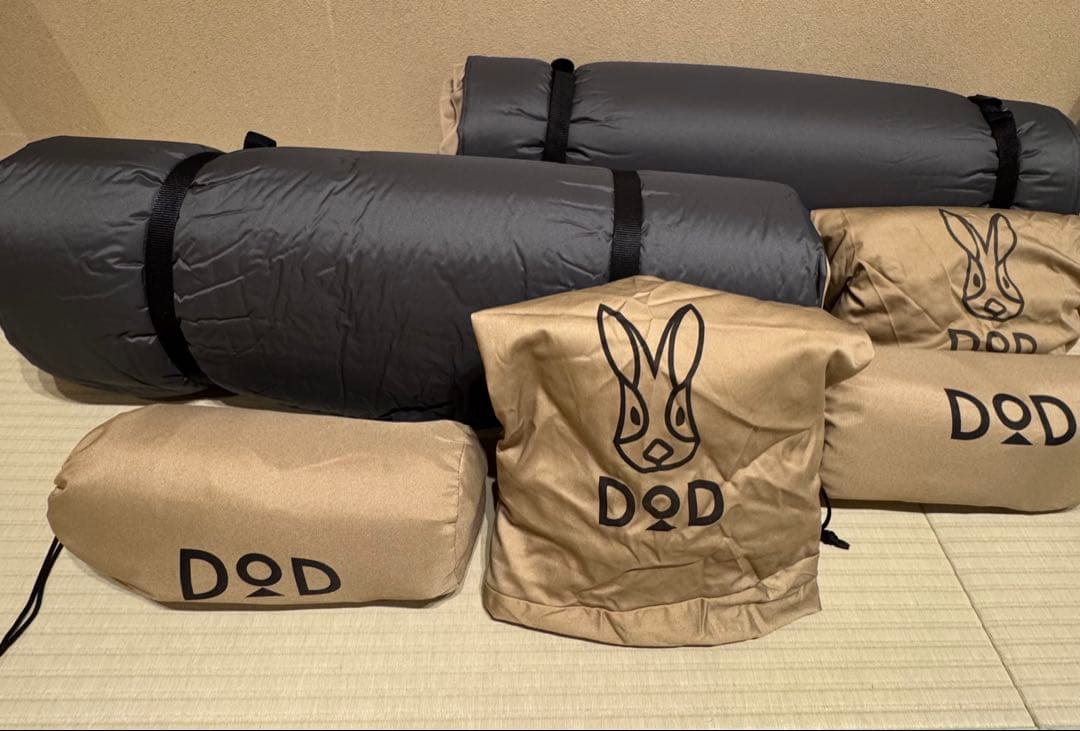 DOD ソトネノキワミ インフレータブルマットセット(S×2) ソトネノキワミL