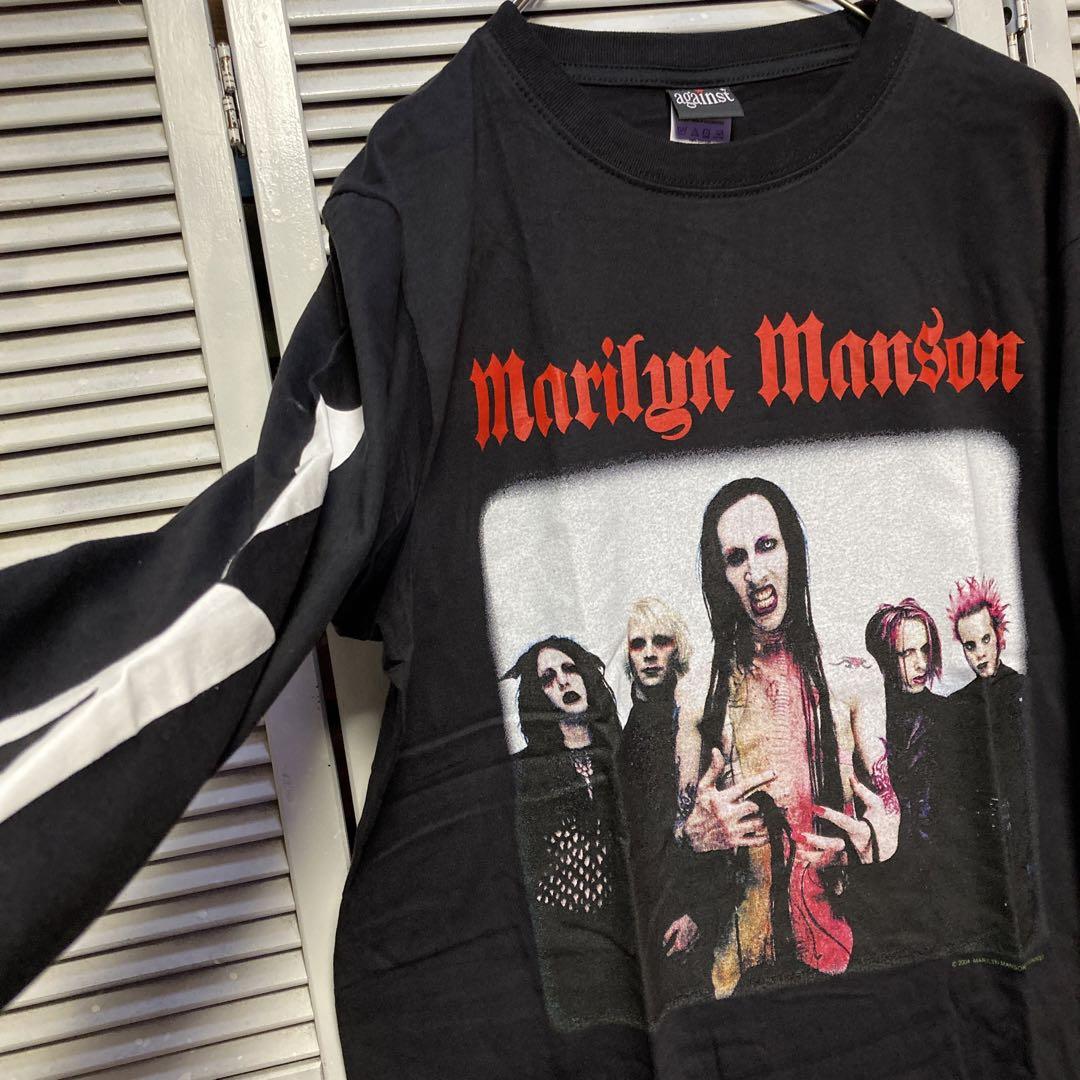 2点セット　AFFG バンド 長袖 Tシャマンソン MARILYN MANSON