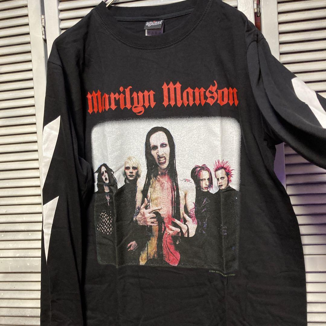 2点セット　AFFG バンド 長袖 Tシャマンソン MARILYN MANSON
