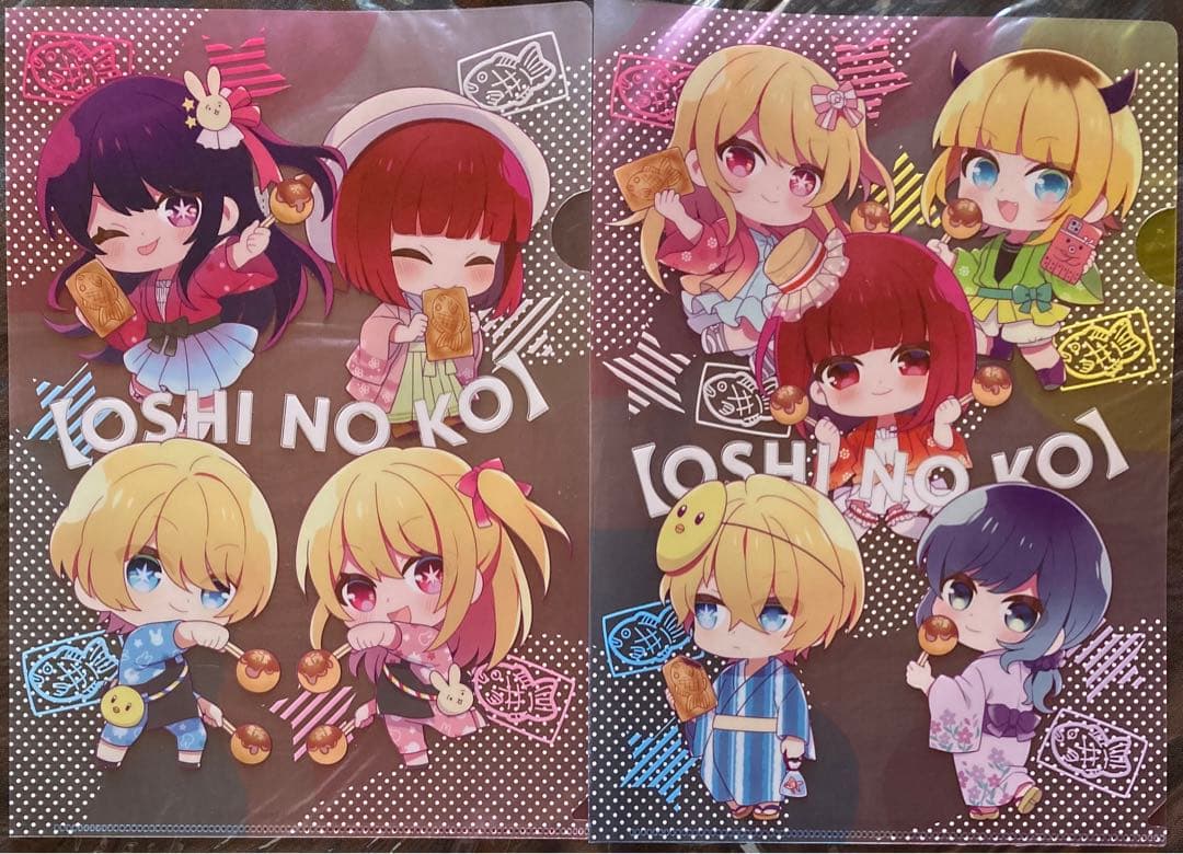 推しの子　銀だこコラボver クリアファイルセット2