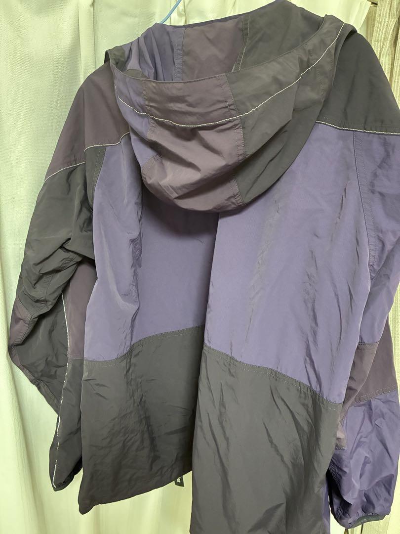 ジャケット・アウター GRAMICCI and wanderPATCHWORK WIND HOODIE