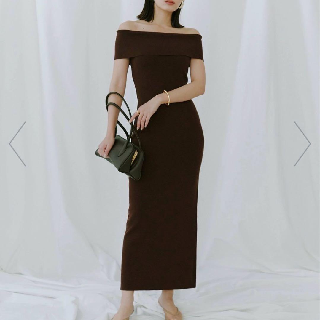 ニットワンピース