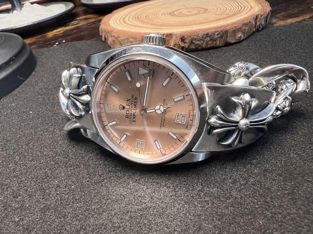 Watch　クロス型ウォッチベルト　17cm　J816 87g