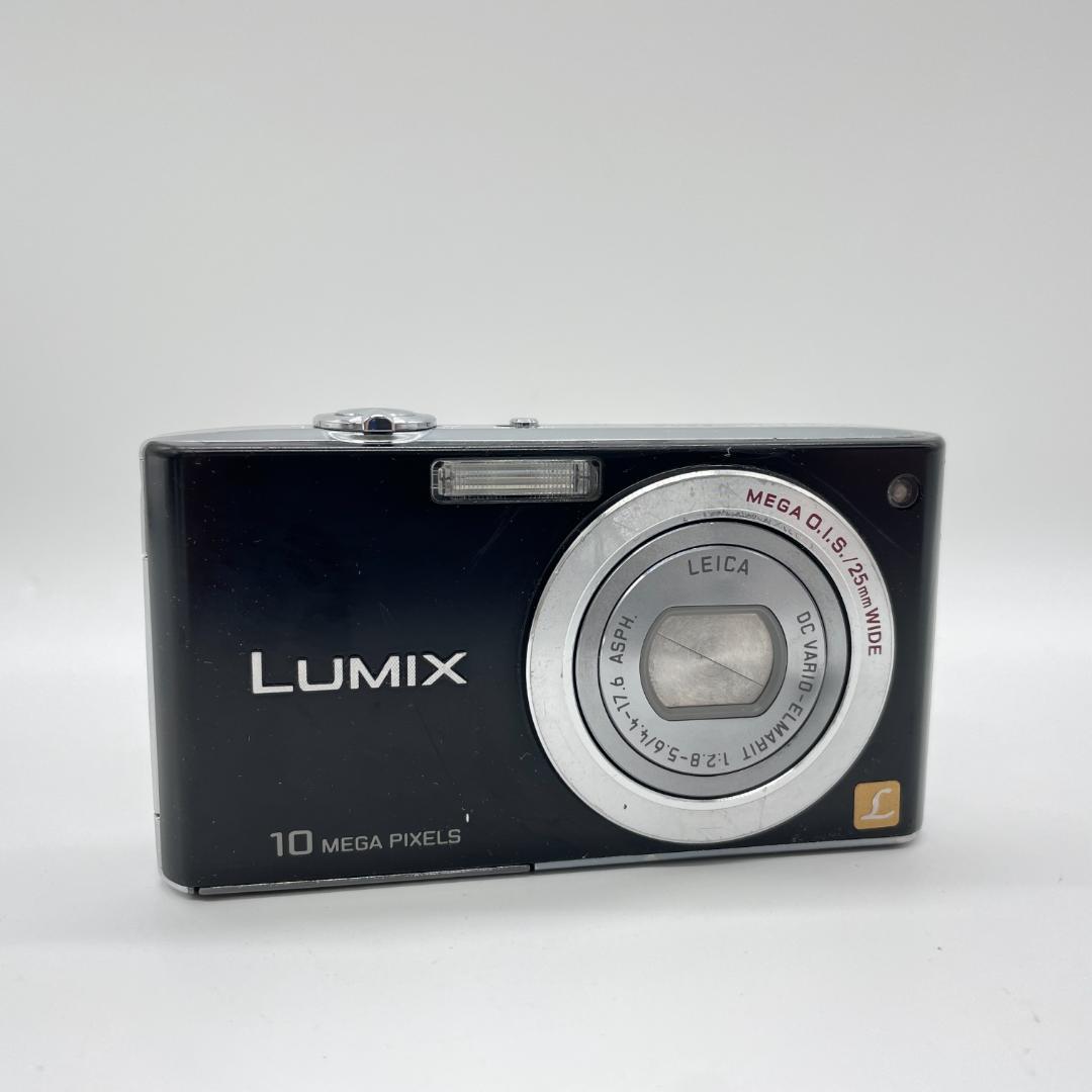 Panasonic LUMIX DMC-FX35（黒）☆動作確認済☆塗装劣化☆