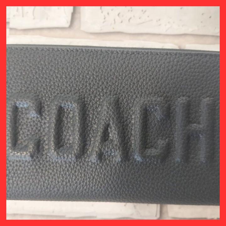 【新品未使用】コーチ/COACH 長財布 CW715 ブラック