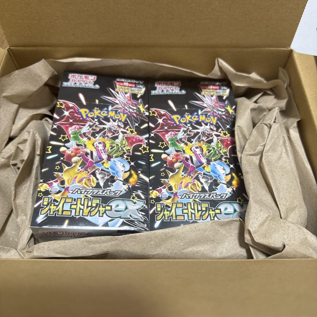 シャイニートレジャーex シュリンク付き未開封 BOX