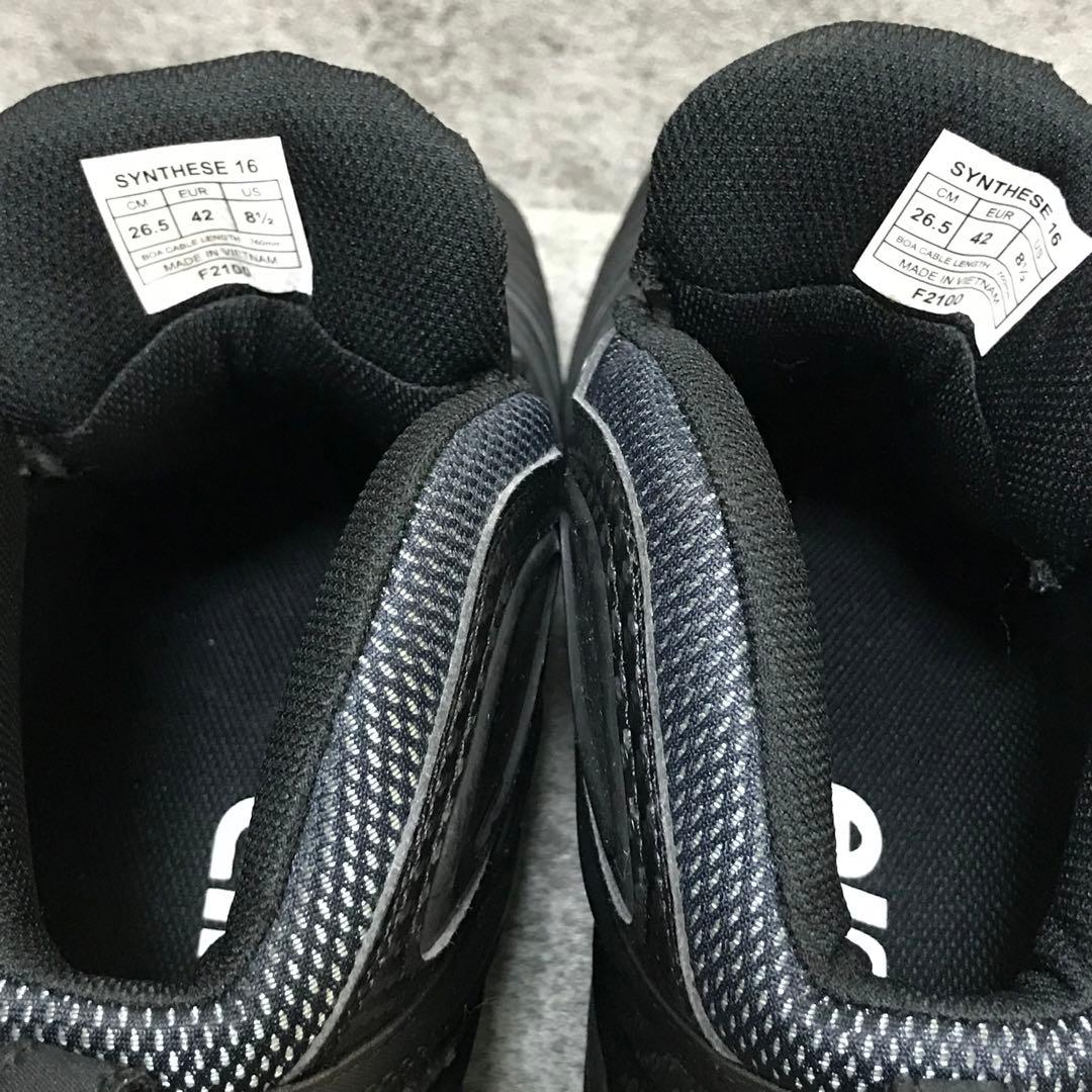 【極美品】elf ライディング シューズ バイク シンテーゼ 26.5cm