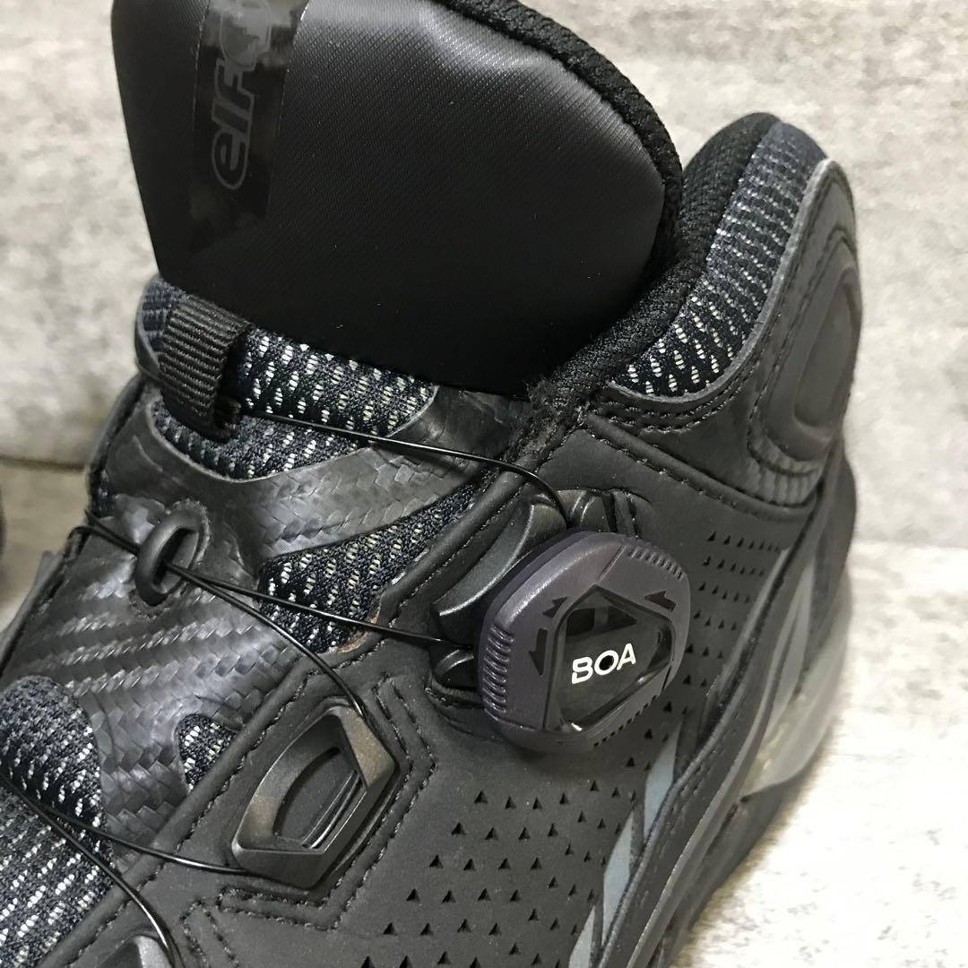 【極美品】elf ライディング シューズ バイク シンテーゼ 26.5cm