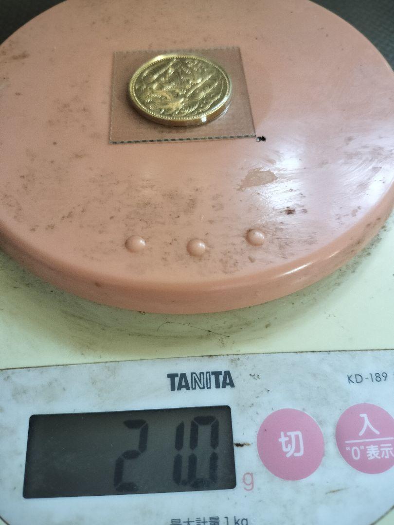 天皇陛下御在位記念60年記念 10万円金貨 十万拾万